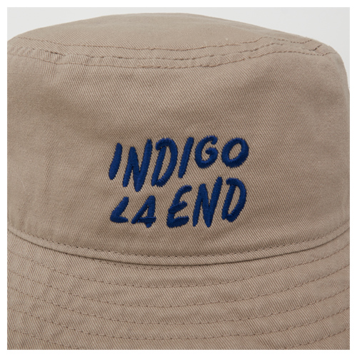 indigo la End】 ロゴバケハ / BEIGE - e+Shop