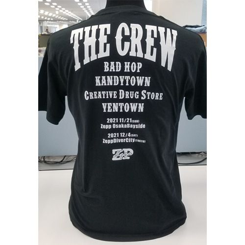 Zepp × THE CREWオリジナル Tシャツ