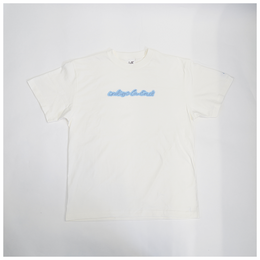 indigo la End】 ilE ロゴTシャツ (VanillaWhite×SkyBlue) - e+Shop