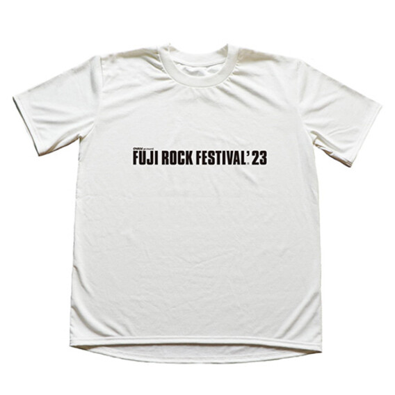 FUJI ROCK'23 速乾Tシャツ / WHITE