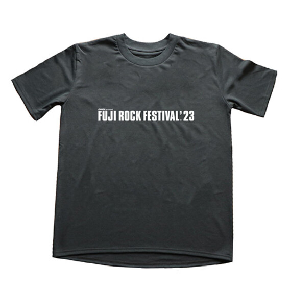 FUJI ROCK'23 速乾Tシャツ / BLACK