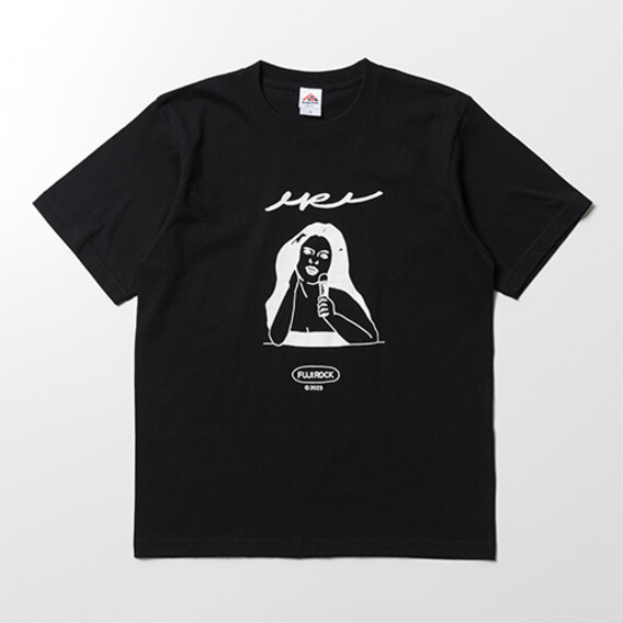 FUJI ROCK '23 「Sunrise Serenade Tシャツ」designed by Sayuri Nishikubo / BLACK
