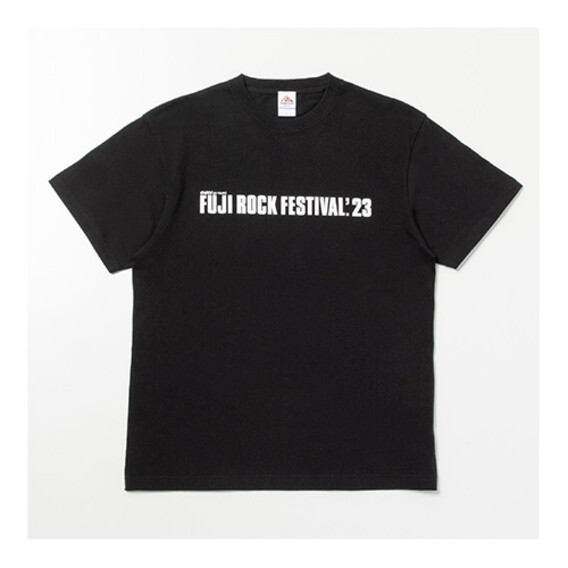 FUJI ROCK'23 ロゴTシャツ / BLACK