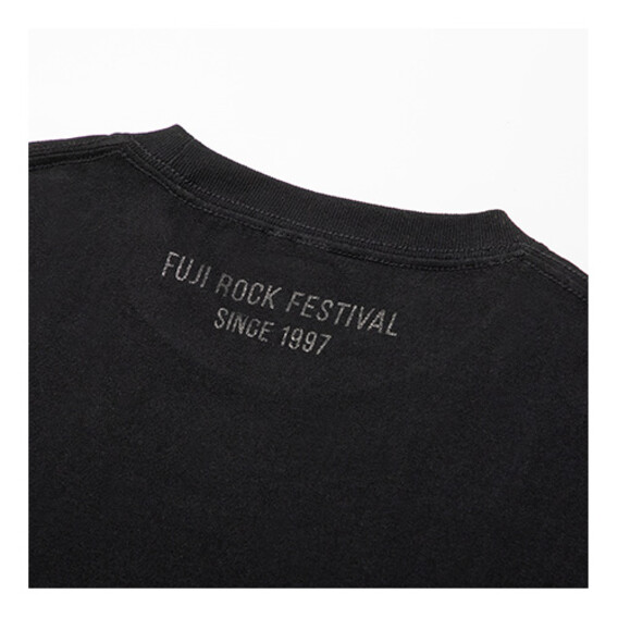 FUJI ROCK'23 ロゴTシャツ / BLACK