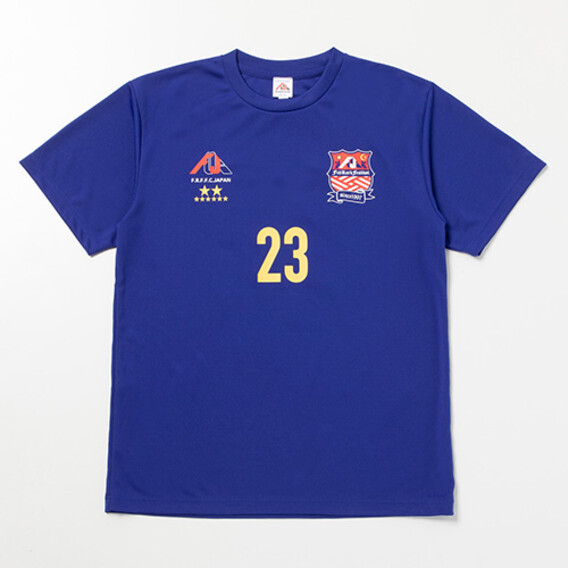 FUJI ROCK '23 サッカーTシャツ/ JAPAN BLUE