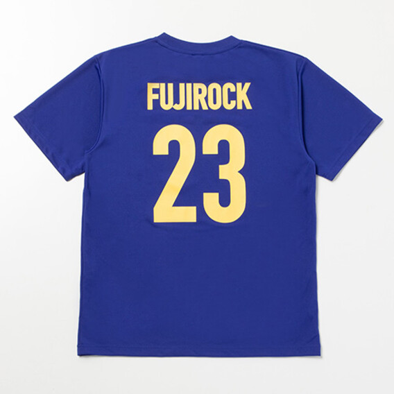 FUJI ROCK '23 サッカーTシャツ/ JAPAN BLUE