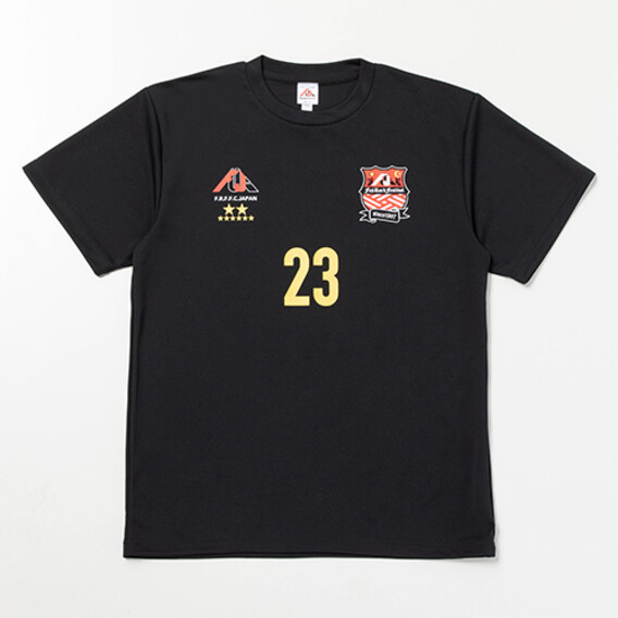 FUJI ROCK '23 サッカーTシャツ/ BLACK