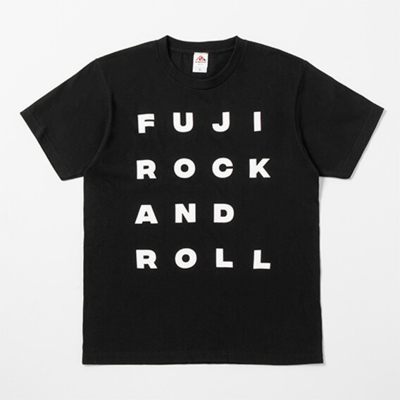 FUJI ROCK '23 AND ROLL Tシャツ/ BLACK