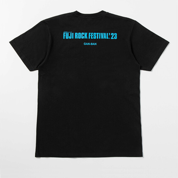 FUJI ROCK '23 ×GAN-BAN SNOOPY Tシャツ/ BLACK
