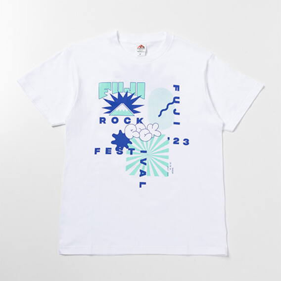 FUJI ROCK '23 COMIX Tシャツ/ WHITE