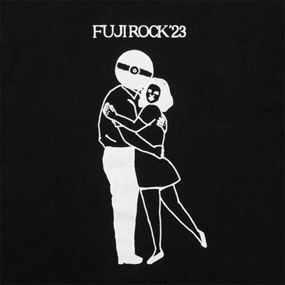 FUJI ROCK’23 In The Mood Tシャツ / BLACK