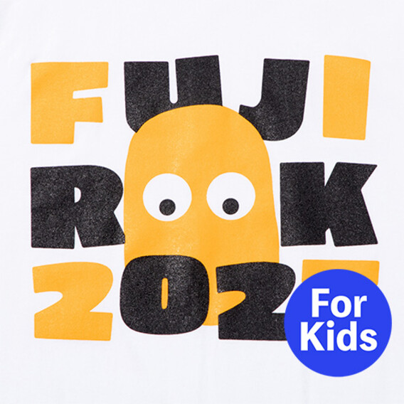 FUJI ROCK '23ごんちゃんTシャツ (KIDS) / WHITE