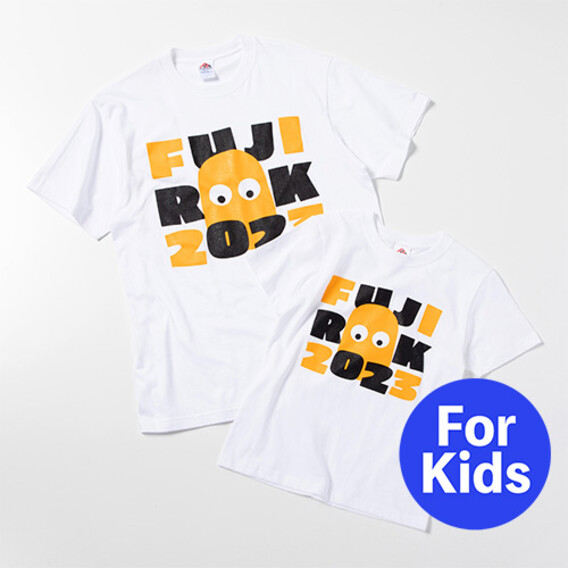 FUJI ROCK '23ごんちゃんTシャツ (KIDS) / WHITE