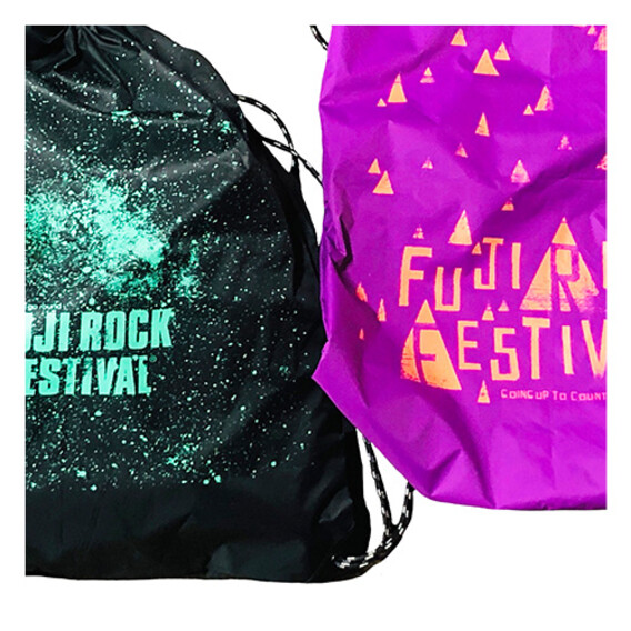 FUJI ROCK FESTIVAL'22 ナップザック / BLACK