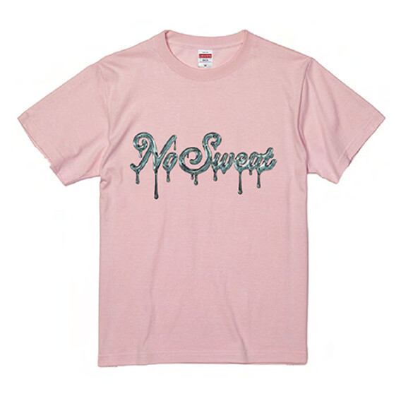 【礼賛】 NO SWEAT T (Baby Pink)
