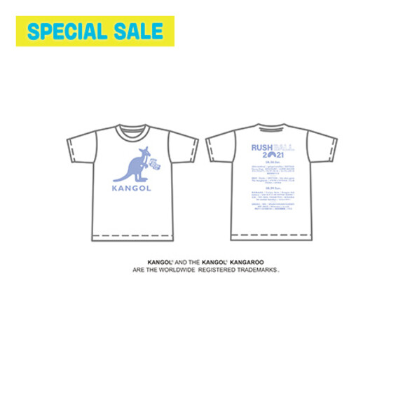 【SPECIAL SALE】KANGOL × RUSH BALLコラボレーションTシャツ