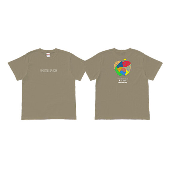 TOKYO APPLE Tシャツ(サンドカーキ)