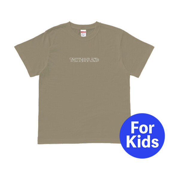 TOKYO APPLE Tシャツ(サンドカーキ)KIDS