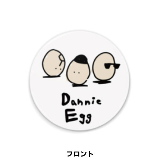 Dannie Egg 缶ミラー