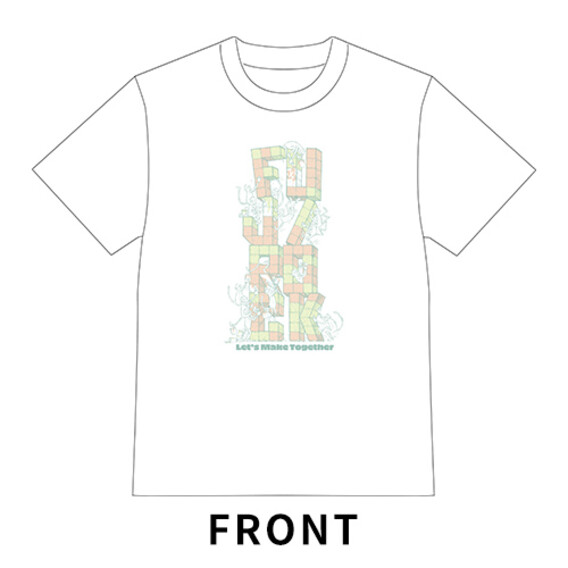 FUJI ROCK ’23 Monkey Tシャツ（出演者名入りTシャツ）Designed by HD / WHITE
