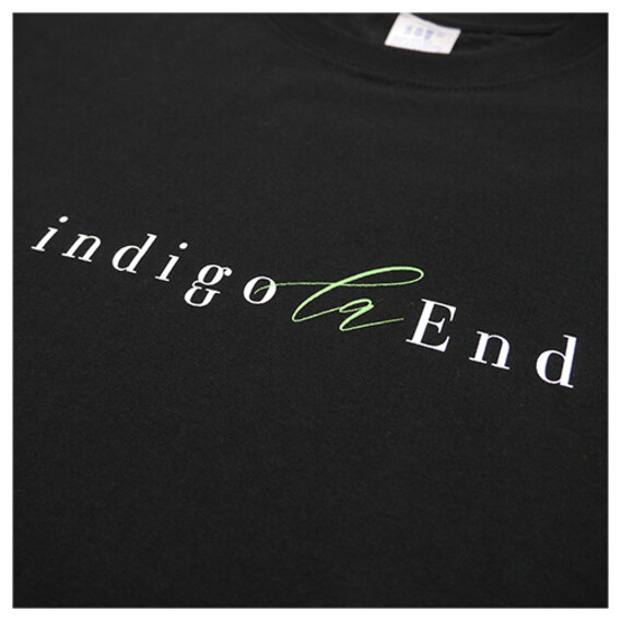 【indigo la End】 夏ロゴTシャツ