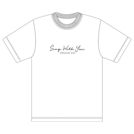 Sing With You　Tシャツ（ホワイト）