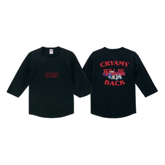 CRYAMY Will Be Back Tシャツ Black