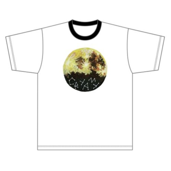 「月面」リンガーシャツ/Mサイズ