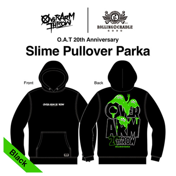 【受注生産】20th Slime Pullover Parka 黒