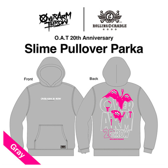【受注生産】20th Slime Pullover Parka グレー