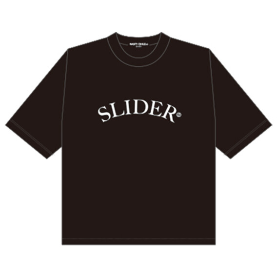 SLIDER（ビックシルエットTシャツ） ブラック