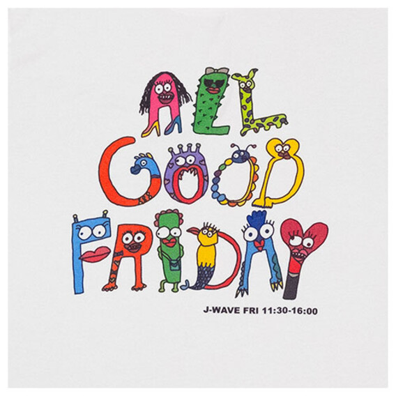 ALL GOOD FRIDAY Tシャツ/ホワイト