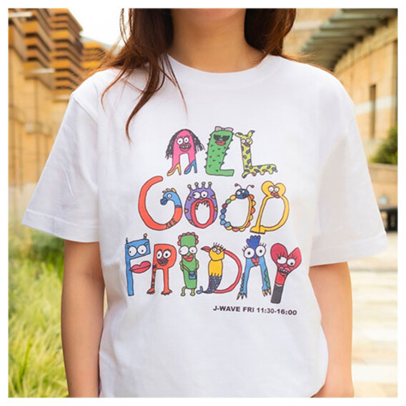 ALL GOOD FRIDAY Tシャツ/ホワイト