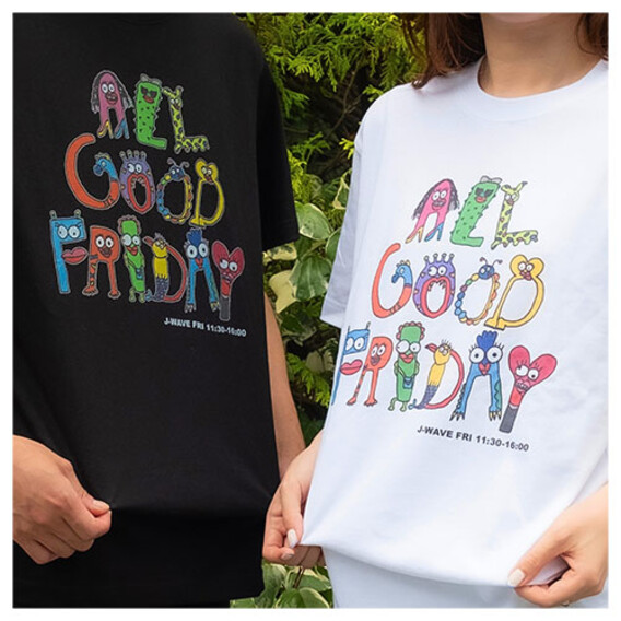 ALL GOOD FRIDAY Tシャツ/ホワイト