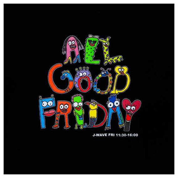 ALL GOOD FRIDAY Tシャツ/ブラック