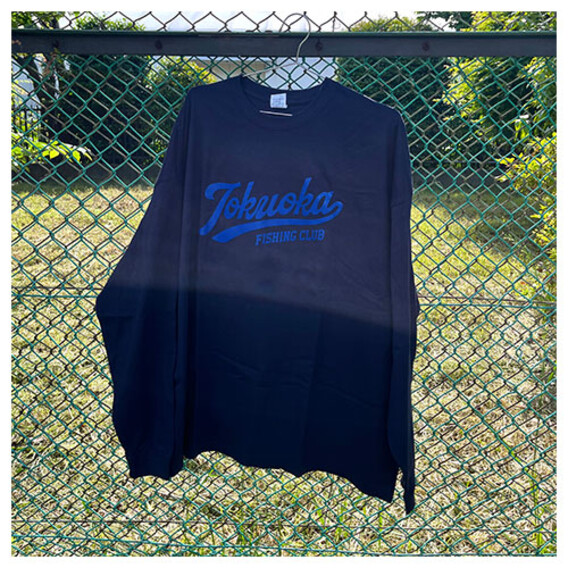 <徳岡プロデュース> TFC LONG SLEEVE TEE  Navy