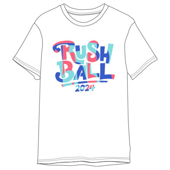 RUSH BALL 2024  ロゴTシャツ/ホワイト