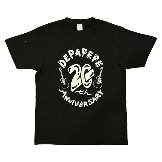 DEPAPEPE 20周年 Tシャツ Black