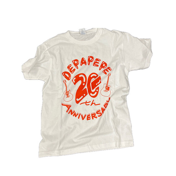 DEPAPEPE 20周年 Tシャツ White