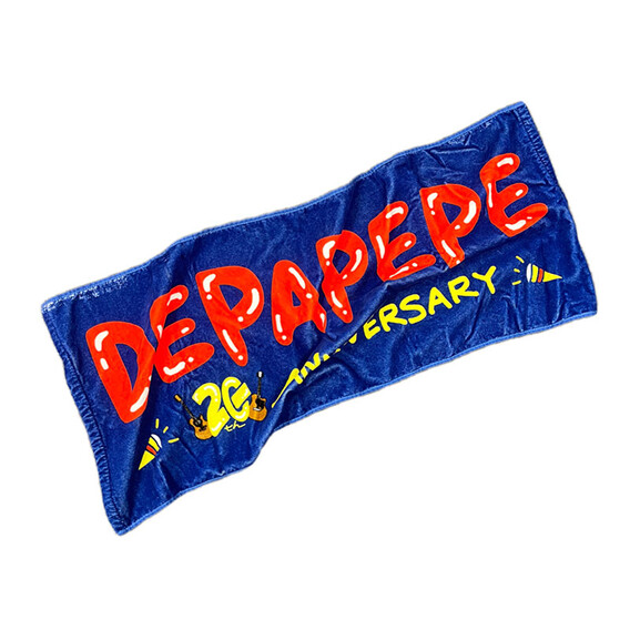 DEPAPEPE 20周年 フェイスタオル