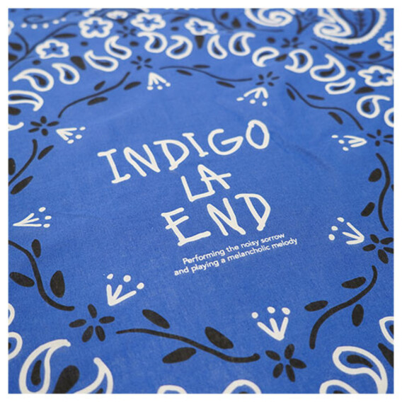 【indigo la End】 ilE Bandana (ネイビー)