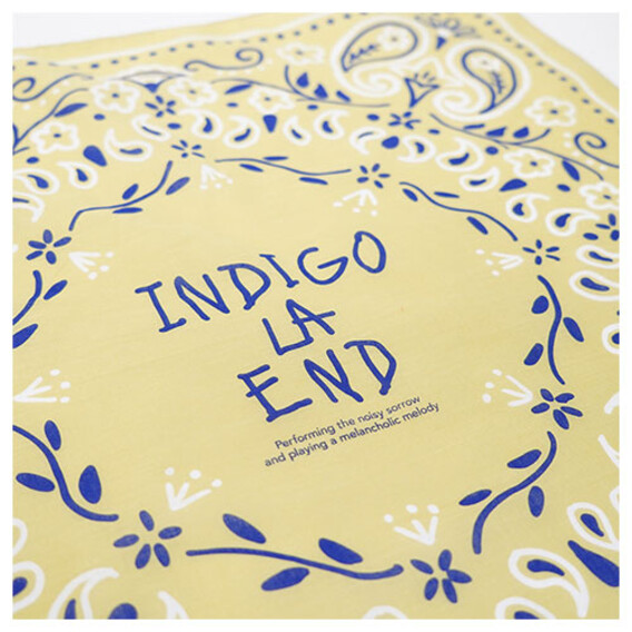 【indigo la End】 ilE Bandana (イエロー)