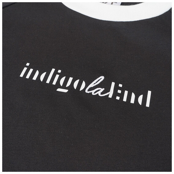 【indigo la End】 ilE ロゴジャージーTシャツ