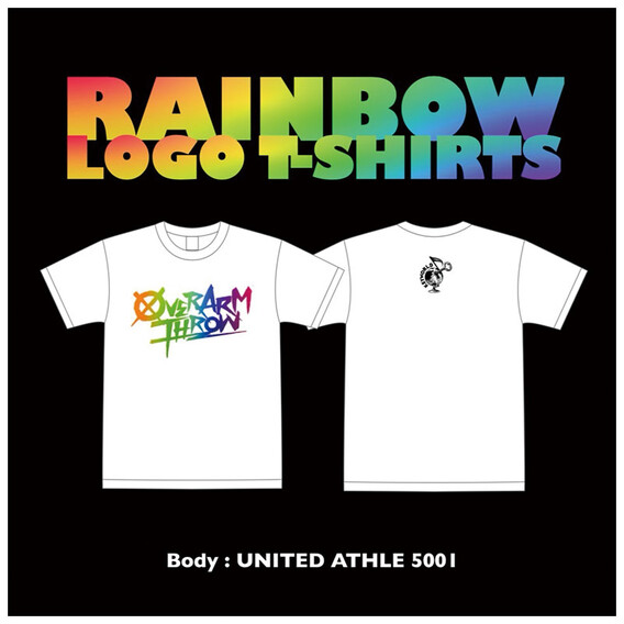 RAINBOW LOGO T-SHITS