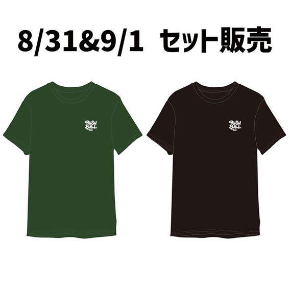 RUSH BALL 能登半島地震チャリティー スタッフTシャツセット