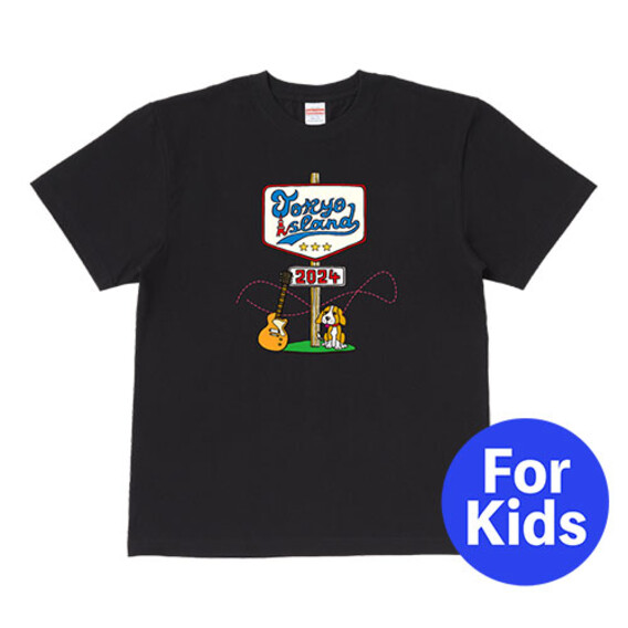 オフィシャルロゴTシャツ(ブラック)KIDS