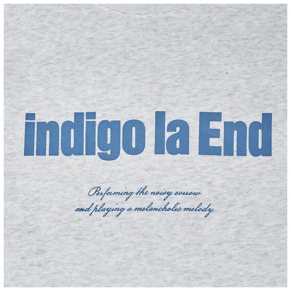 【indigo la End】 ilE スウェット (ash)