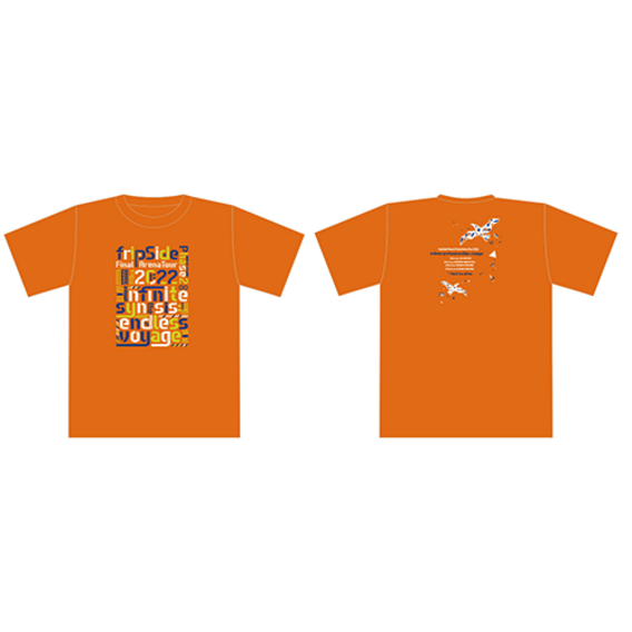 Tシャツ/オレンジ
