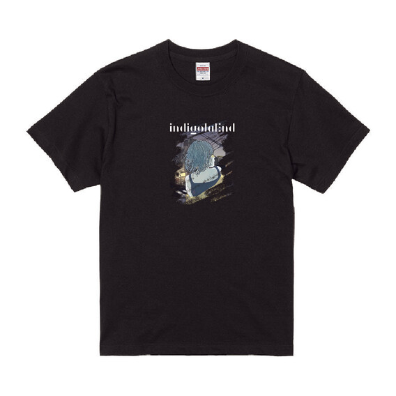 【indigo la End】 夏夜Tシャツ(black)