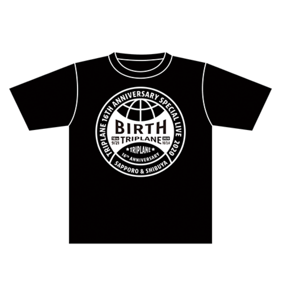 BIRTHツアーTシャツ/黒